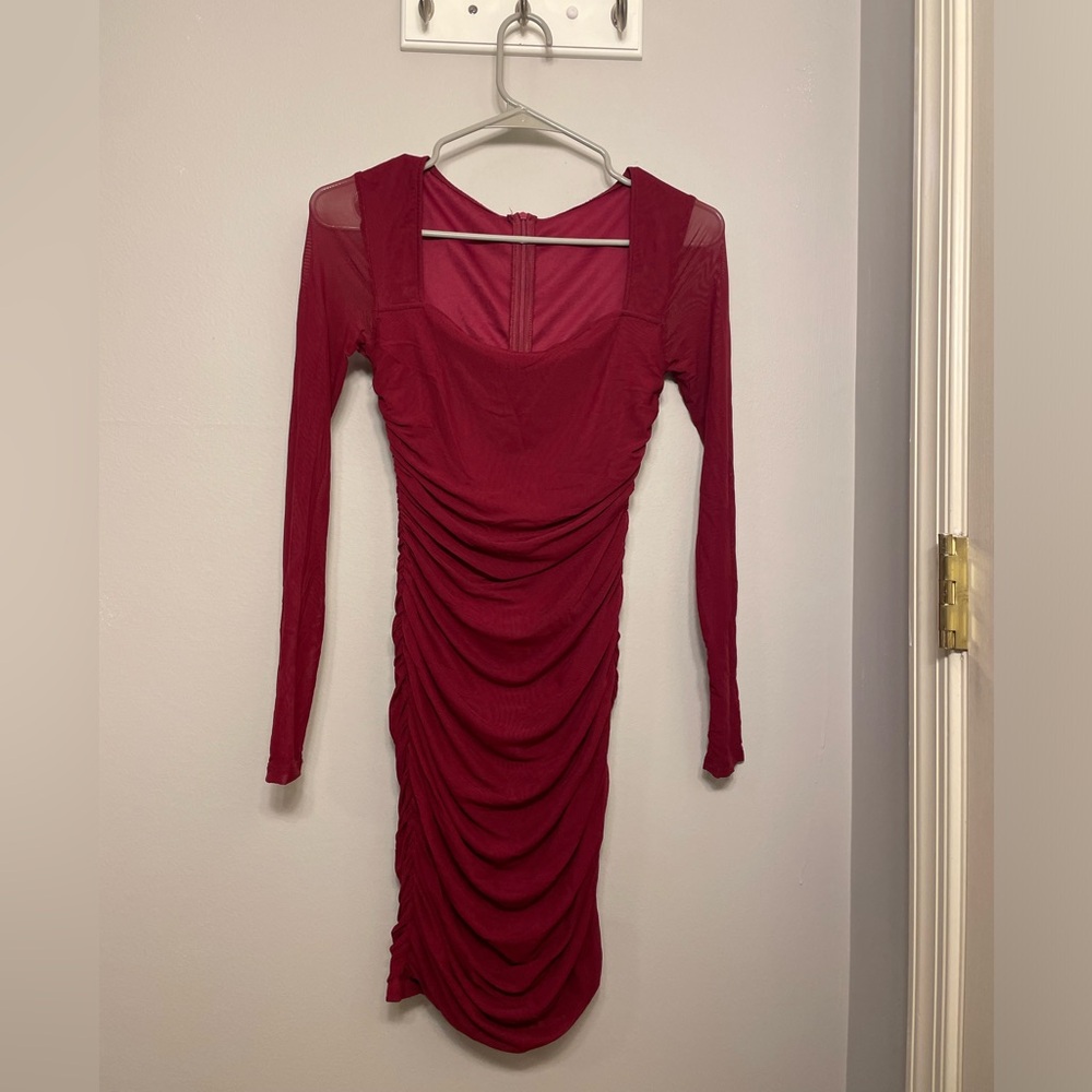 Red Cocktail Dress (XS)
